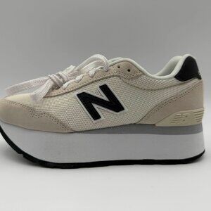 New Balance WL515HAH – Beige/Black/White – Women’s 6W - READ DESC